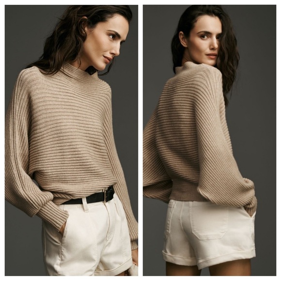 NWT The Kendall Mock-Neck Sweater - Picture 2 of 8